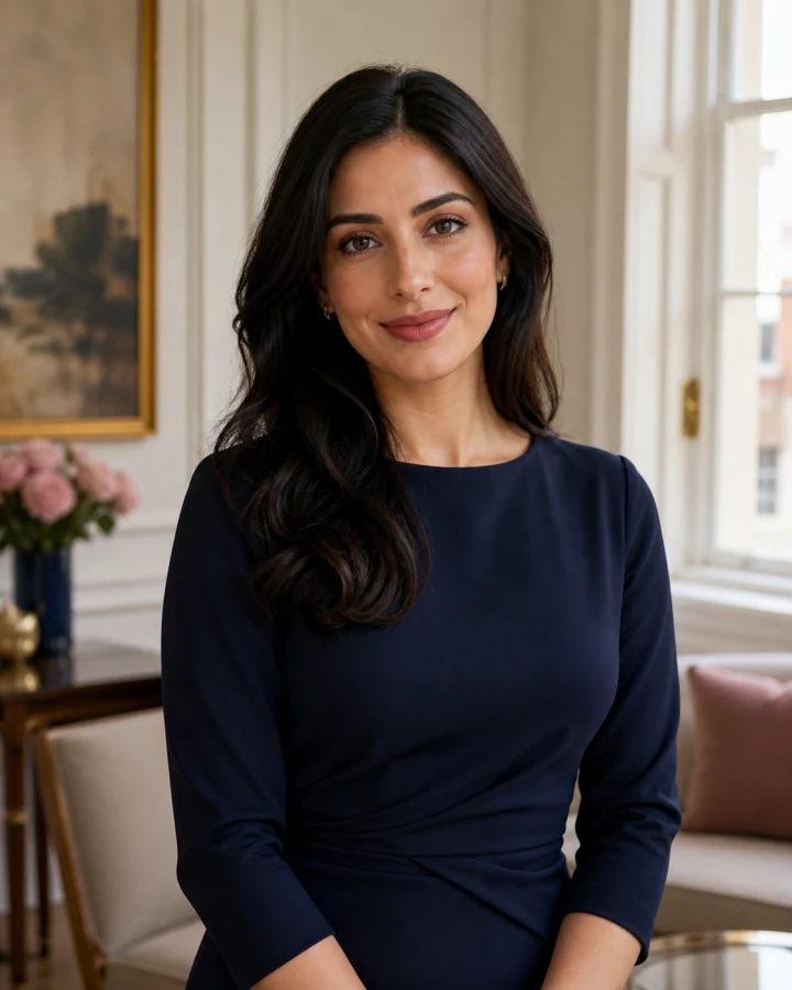 Editorial sugar baby profile example for Emily in Mayfair